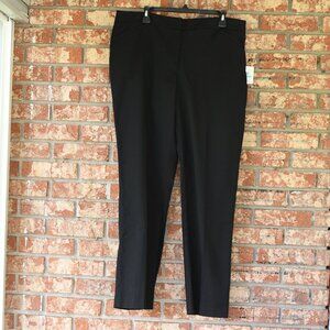 Rafaella Curvy Black Pants NWT